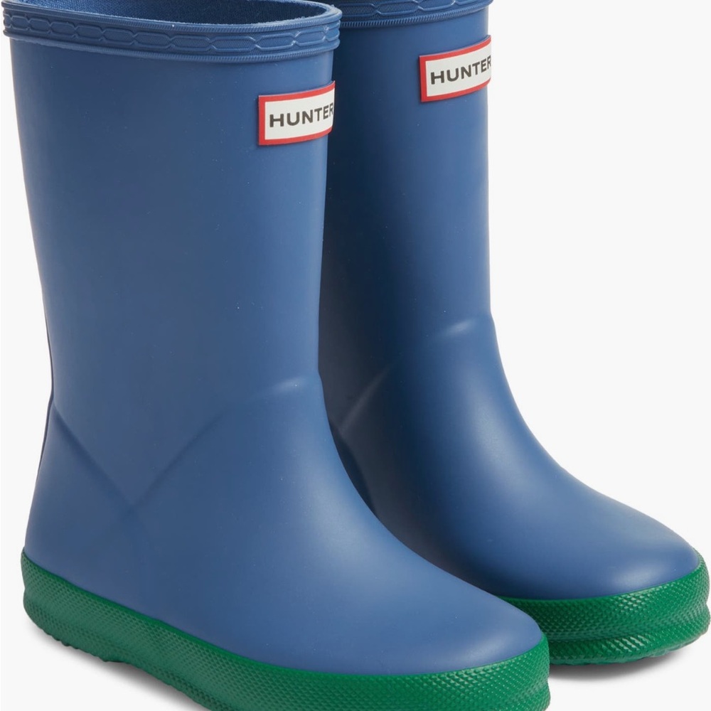 Hunter Kids Original First Classic Waterproof Rain Boot